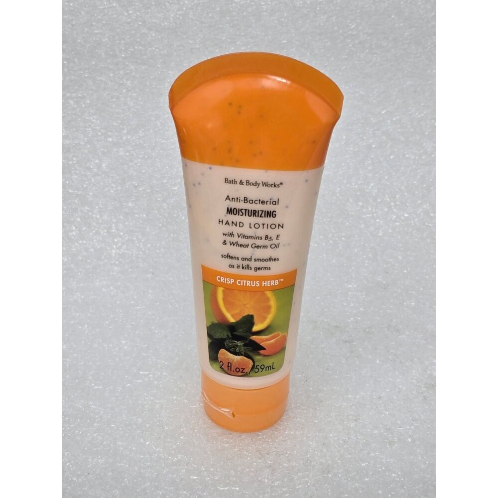 Bath & Body Works Moisturizing Hand Lotion Crisp Citrus Herb 2 Oz
